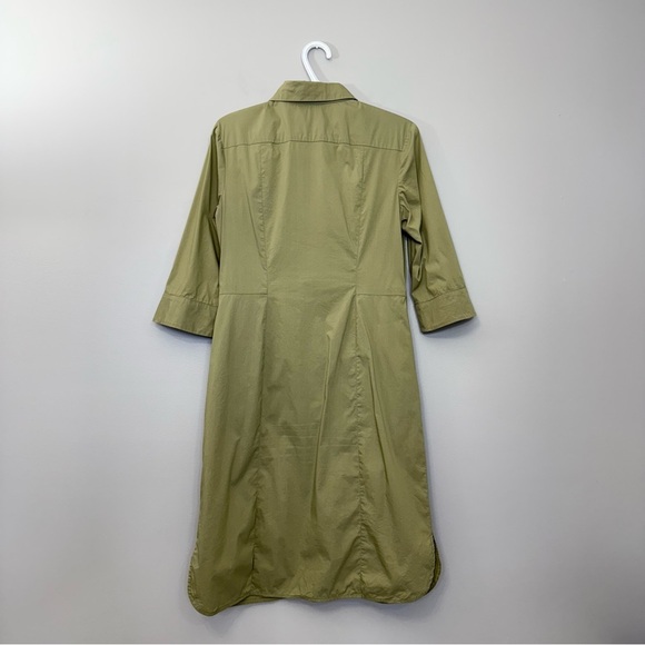 LUISA CERANO Button-Up Shirt Dress size US 8 - Picture 6 of 15